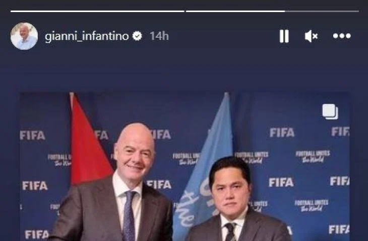 Tolak Mundur di Tengah Badai Skandal, Gianni Infantino Tertawa Lepas Hadapi Ultimatum UEFA