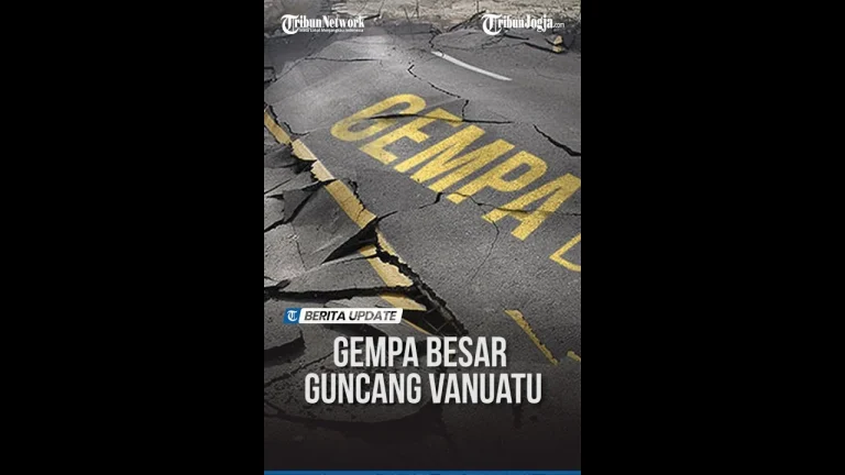 Vanuatu Diguncang Gempa Ganda, Peringatan Tsunami Sempat Membuat Warga Pesisir Cemas
