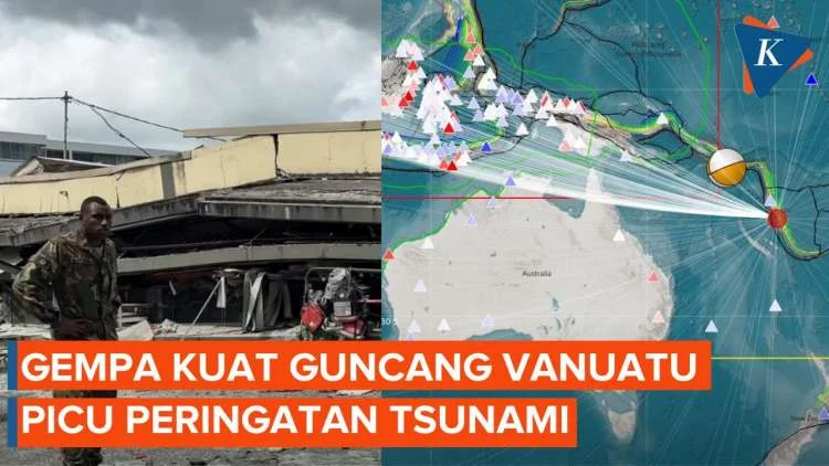 Vanuatu Diguncang Rangkaian Gempa Dahsyat, Peringatan Tsunami Sempat Membuat Panik