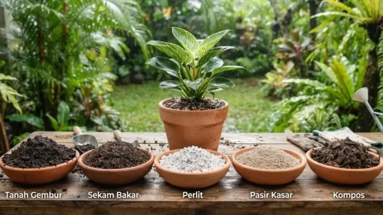 Waspada Akar Membusuk di Musim Hujan, Ini 6 Tips Memilih Media Tanam yang Wajib Diketahui